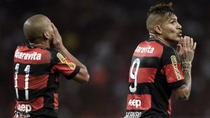 Rio de Janeiro, Rio de Janeiro, Brasil, 18 de Julho de 2015 - CAMPEONATO BRASILEIRO - FLAMENGO X GREMIO - Guererro durante a partida valida pela 14a rodada do Campeonato Brasileiro, no Maracana. Foto: Jorge Rodrigues/Eleven.